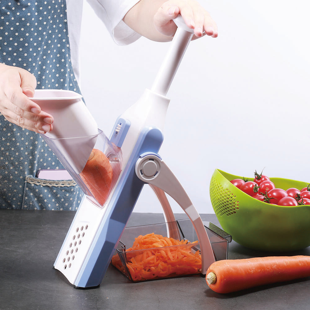 Cortador Multifuncional de Verduras: Corta, Rebana y Trocea en Segundos